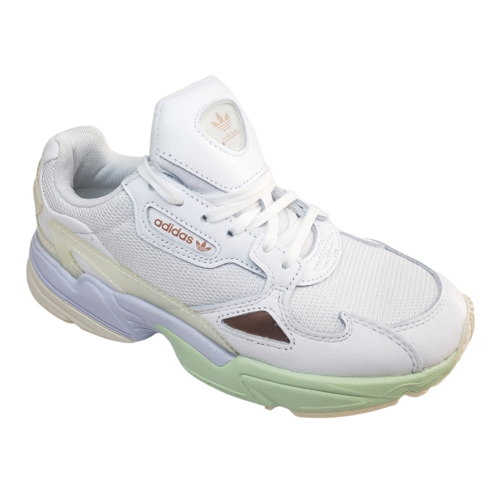 Adidas Originals Falcon Women's Falcon Sneakers Cloud White Aeroblue